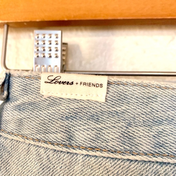 💋 Lovers + Friends Raw Hem High Rise Jean - Picture 4 of 8